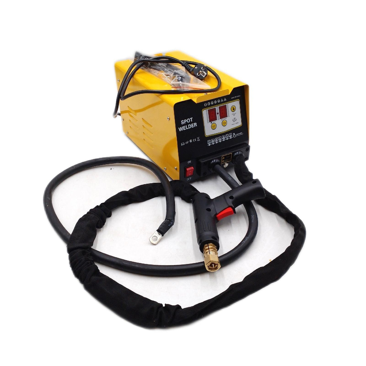 PLAYOCCAR 220V Karosserie Ausbeulspotter 3000W Spot Dent Puller Schweißer Reparatur Kit