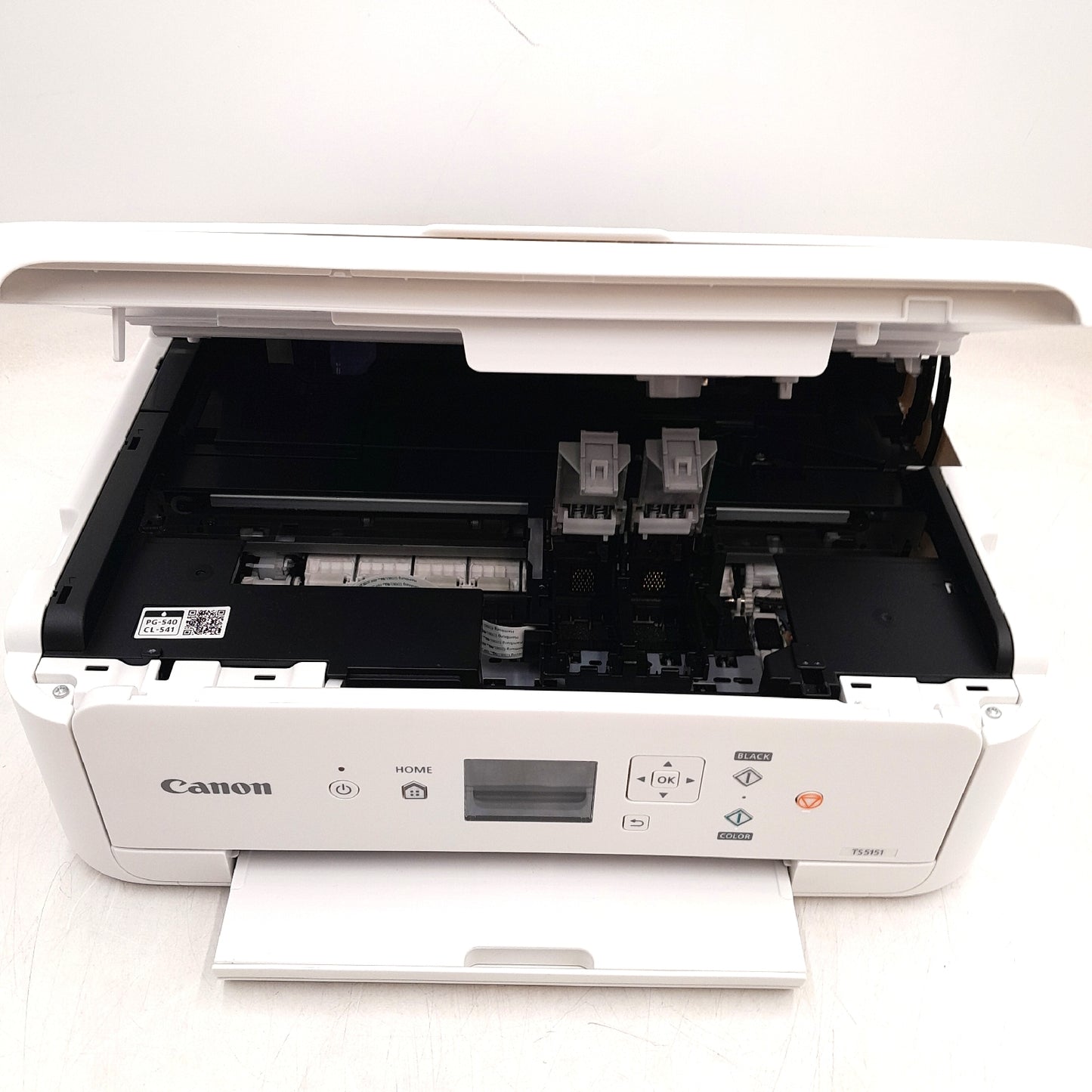 Canon PIXMA TS5151 Drucker Farbtintenstrahl unvollständig ohne Tintenpat