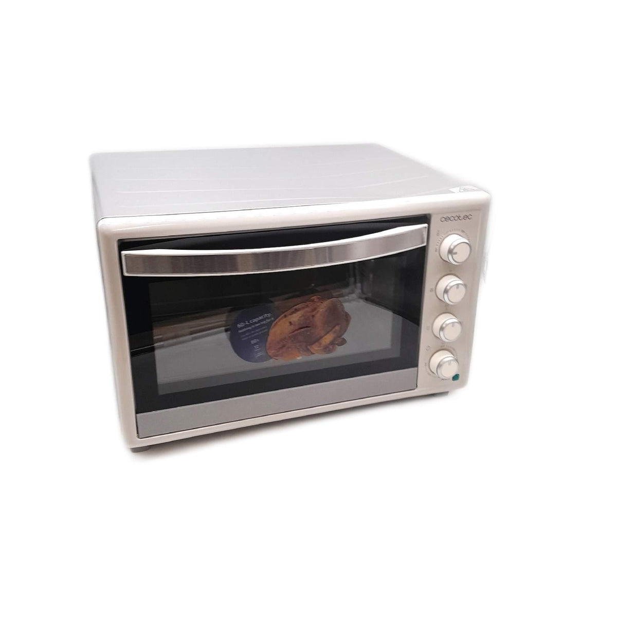 Cecotec Tischkonvektionsofen Küchengeräte Bake Toast Backofen 60 Liter Fass