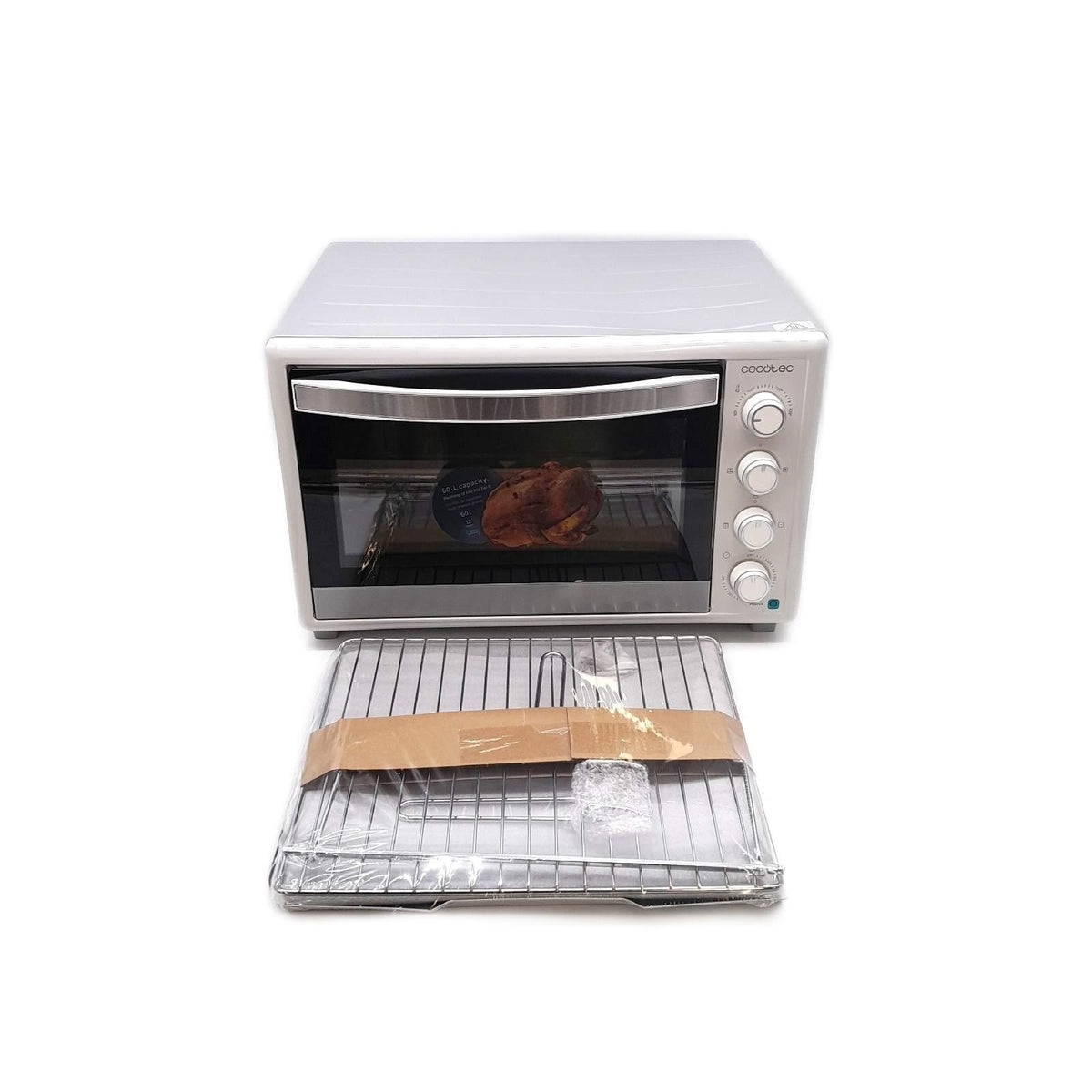Cecotec Tischkonvektionsofen Küchengeräte Bake Toast Backofen 60 Liter Fass