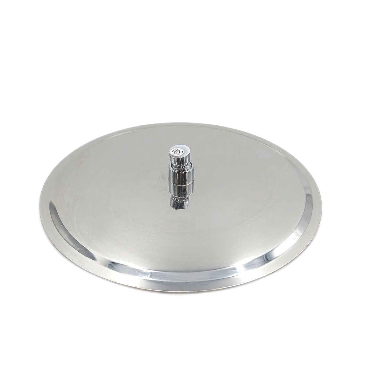 Relaxdays Duschkopf Regendusche rund 300 mm Edelstahl Hochglanz Spiegeleffekt 12 Zoll