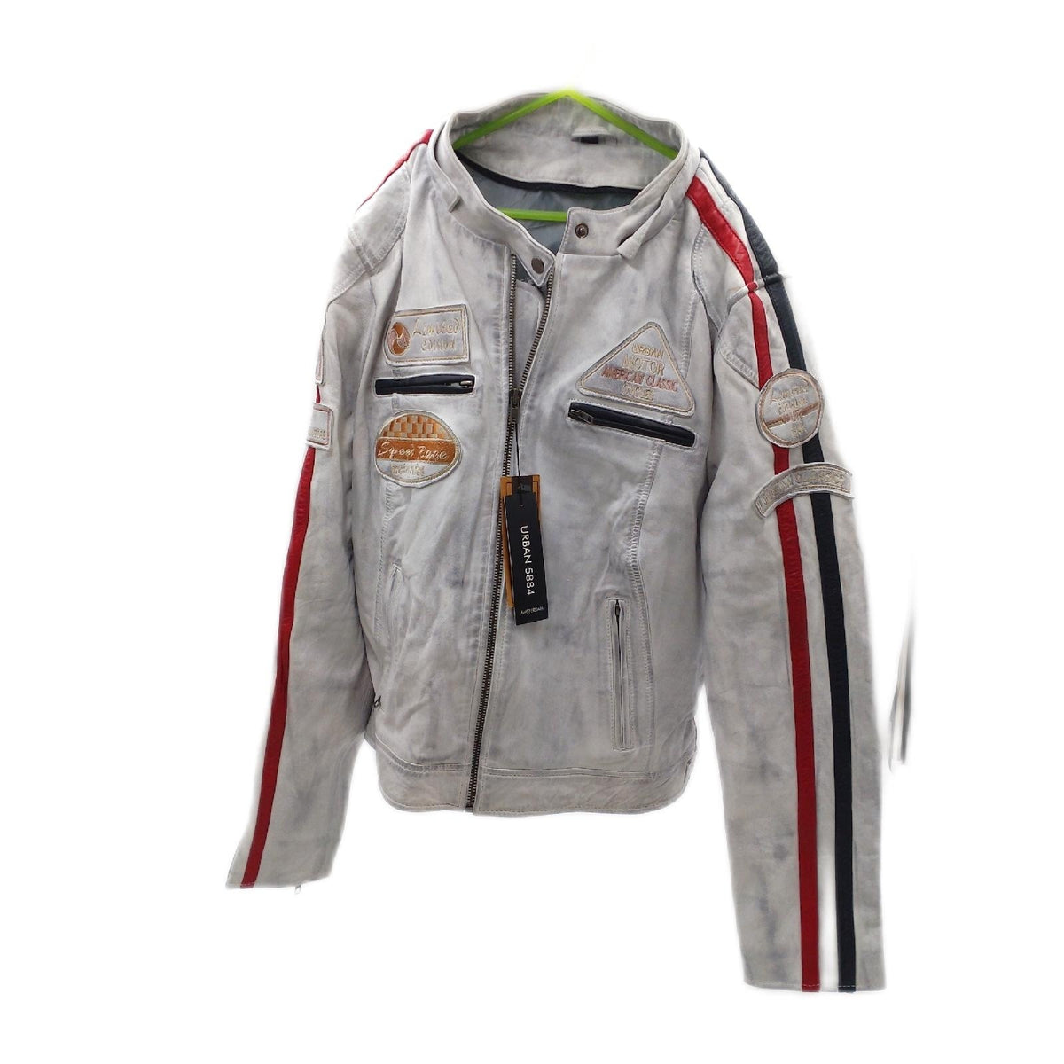 URBAN 5884 Motorradjacke Damen Protektoren Damenjacke aus Lammleder Protektoren