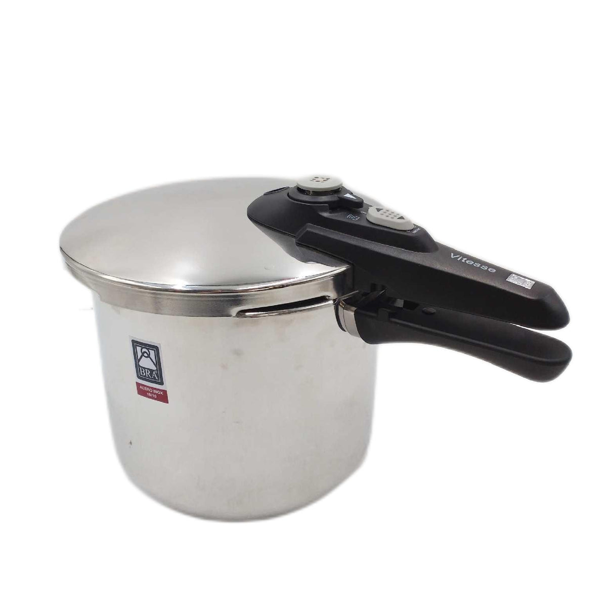 Profi Edelstahl Schnellkochtopf 9 ltr Induktion Vitesse gebrochene Deck