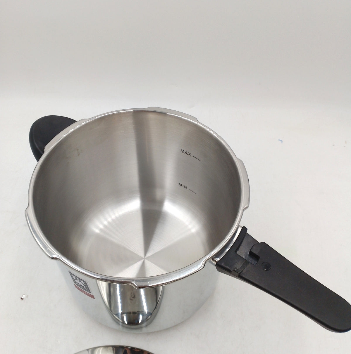 Profi Edelstahl Schnellkochtopf 9 ltr Induktion Vitesse gebrochene Deck