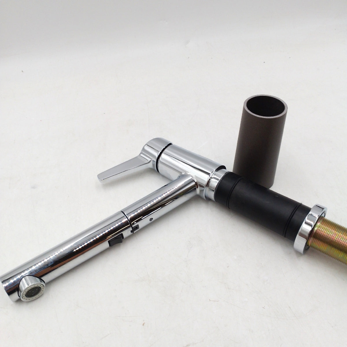 Schock Küchenarmatur Hochdruck Armatur SC510 Bronze CRISTADUR ausziehbar modern