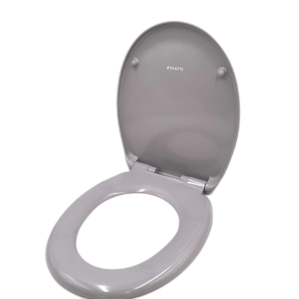 Schätte WC Sitz Badaccessoires Oval Absenkautomatik Abnehmbarer Bruchsicherer