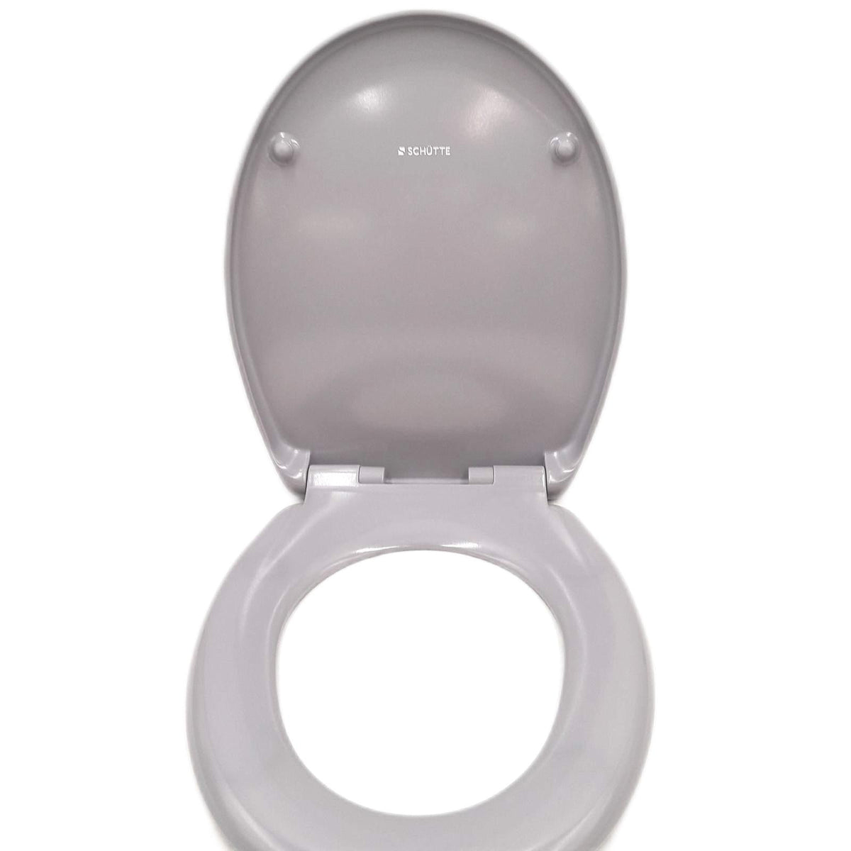 Schätte WC Sitz Badaccessoires Oval Absenkautomatik Abnehmbarer Bruchsicherer