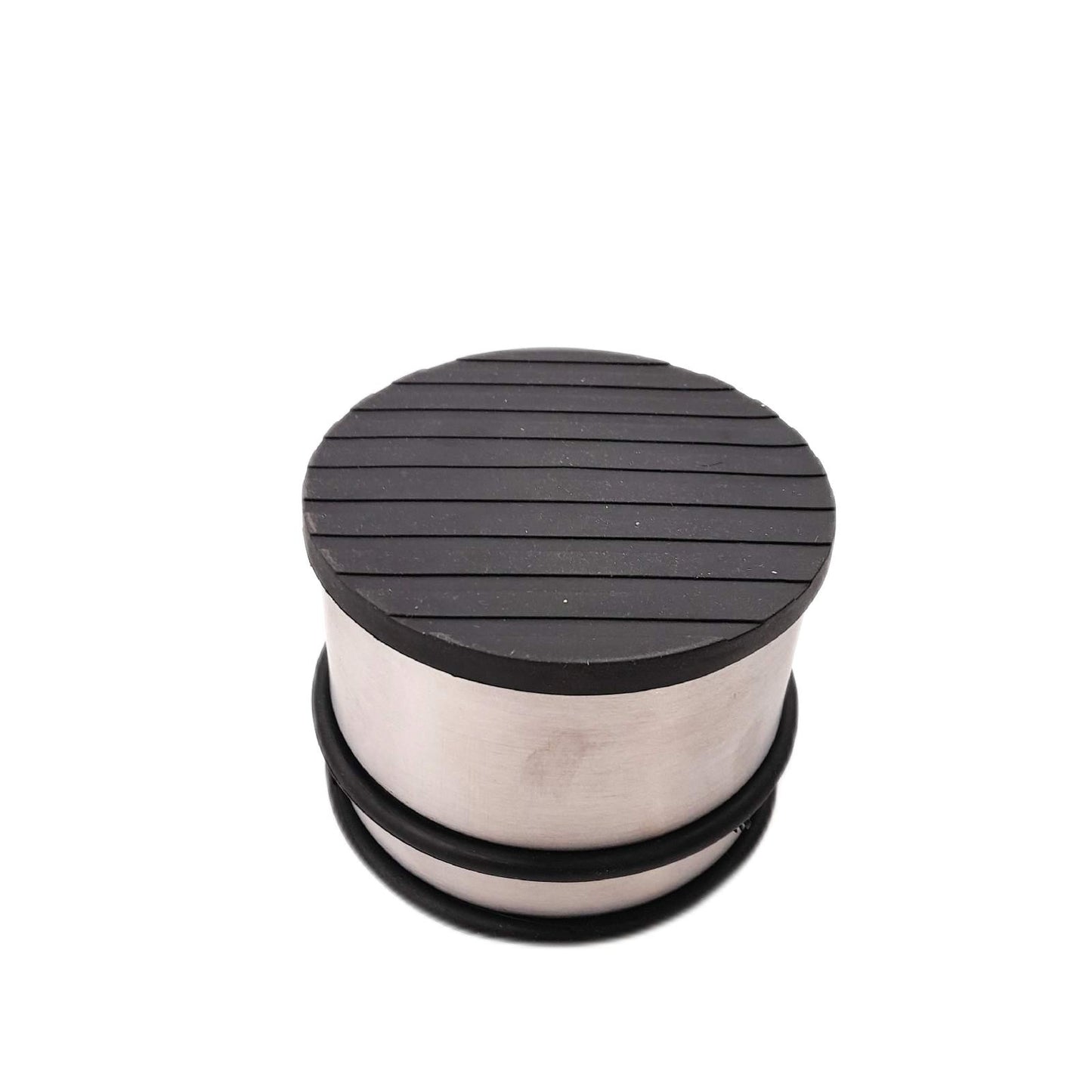 Relaxdays Türstopper Edelstahl Set Türzubehör HxD 75 x 9 cm schwer
