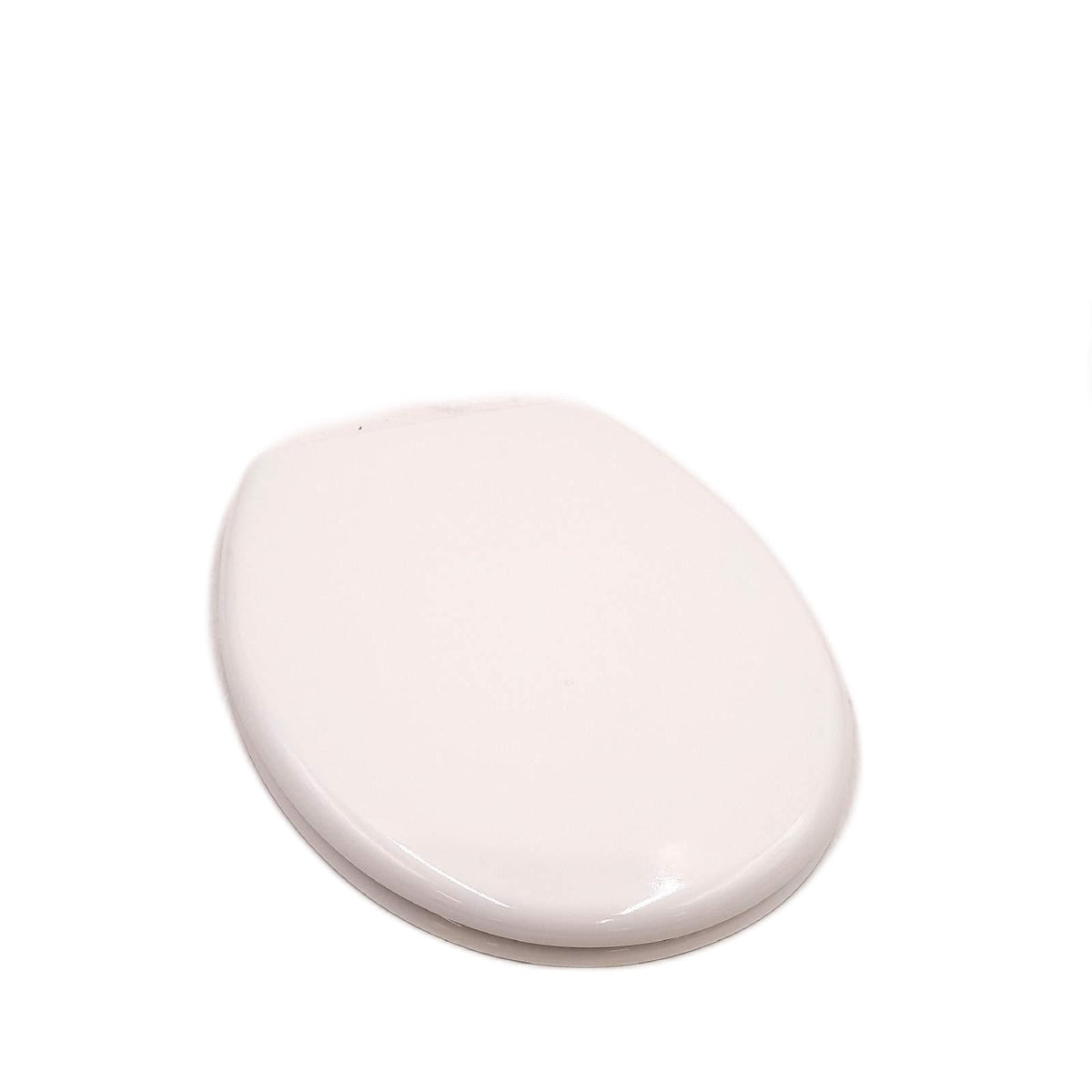 SCHÜTTE Oval WC Sitz Absenkautomatik Abnehmbarer Klodeckel bruchsicher Duroplast Weiß
