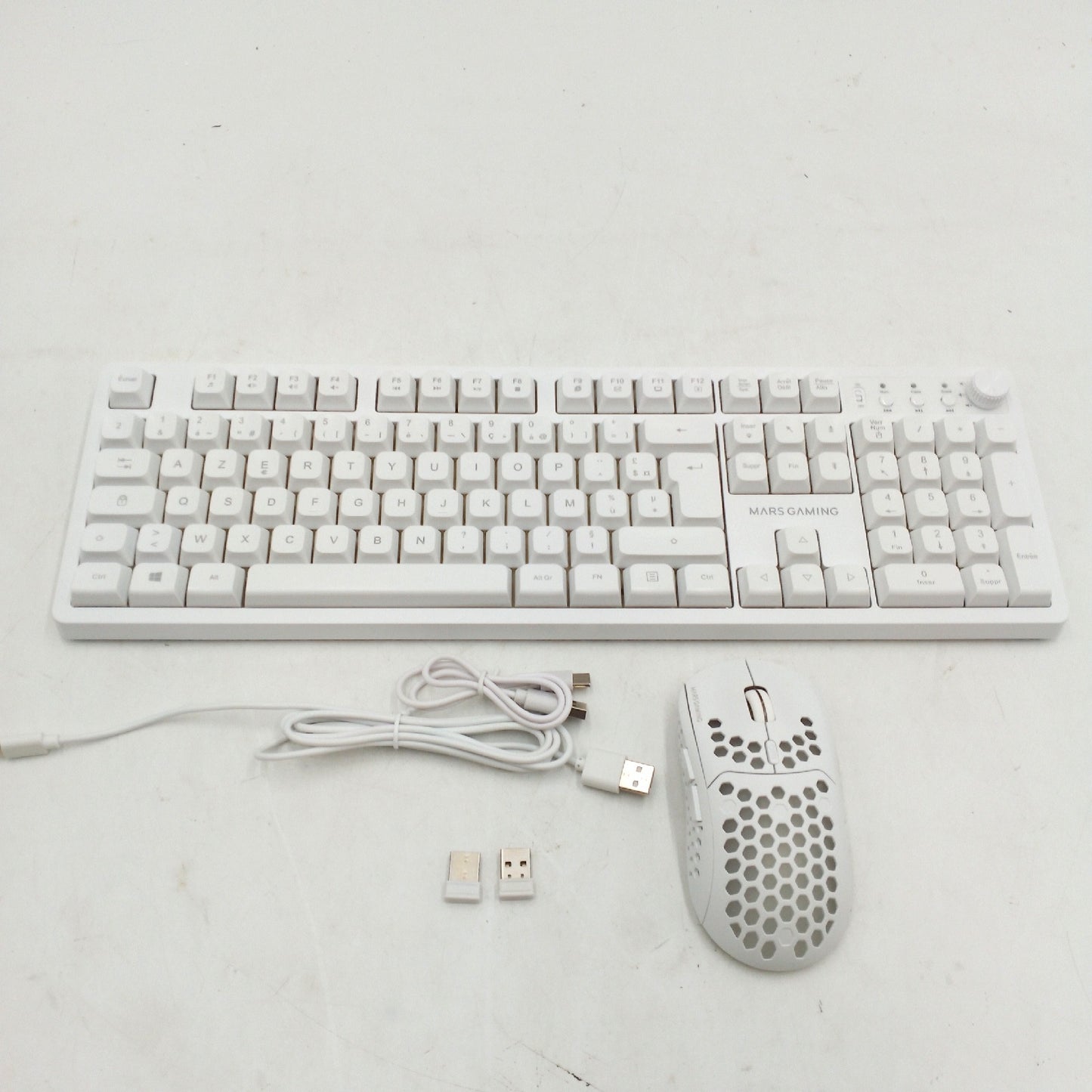 Mars Gaming Gaming Set PC Zubehör MCPWX Wireless DualPro Link perfekte Steuerung