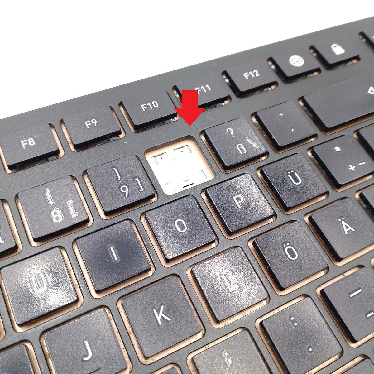 CHERRY DW 9100 Slim Kabellose Tastatur Maus Deutsch QWERTZ Schwarz Taste