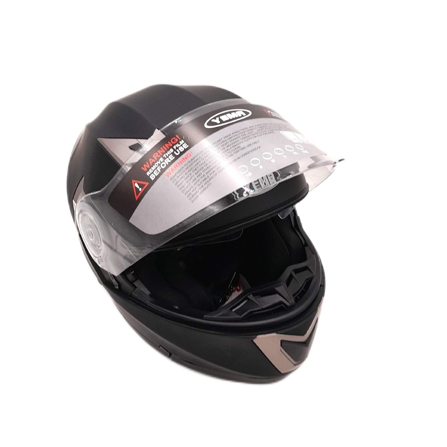 YEMA Motorradhelm Rollerhelm Sicherheit YM 925 Modular Herren Damen unverzichtbar