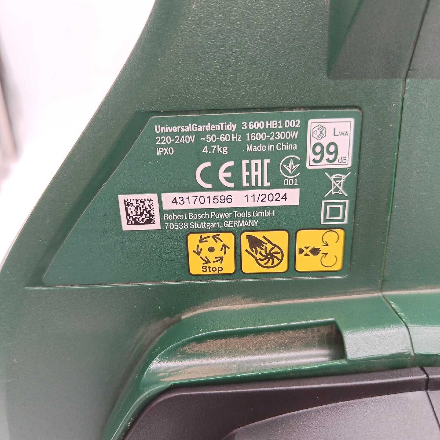 Bosch Elektro Gebläse Gartengeräte UniversalGardenTidy 2300 leistungsstark kraft