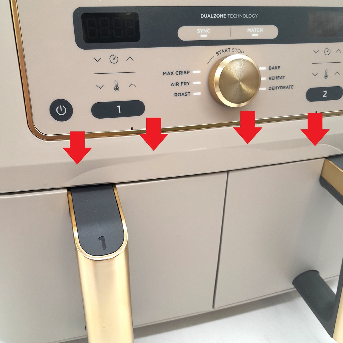 Ninja Heißluftfritteuse Küchengeräte Dual Zone Digital Air Fryer Doppel