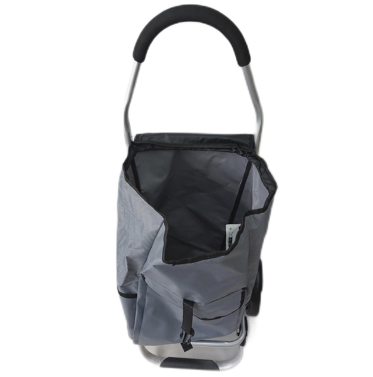 Einkaufstrolley Klappbar Aluminium 58L Wasserdicht Spritzschutz Rad fehlt