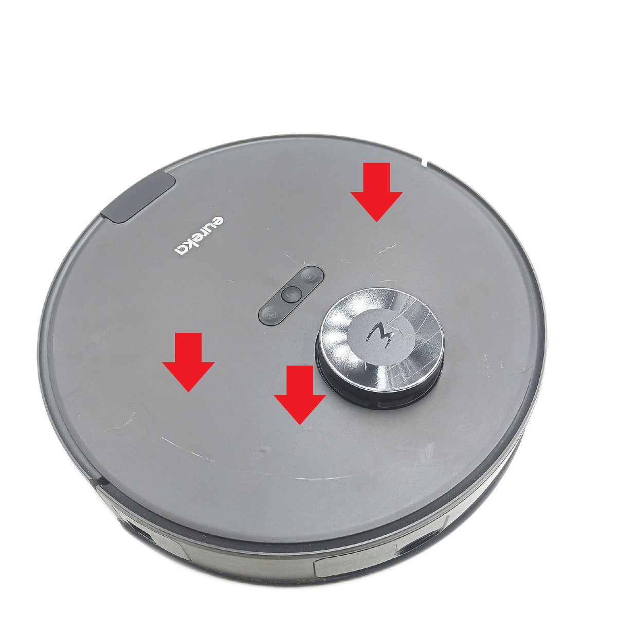 EUREKA E20 Evo Plus Saugroboter mit Wischfunktion Absaugstation beutelloser, Saugroboter 10000 Pa, Saug Wischroboter mit Selbstentleerung, Anti-Wickel für Tierhaare, Hartböden, Teppiche