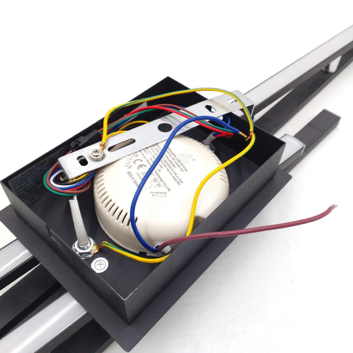 Trio Leuchten LED Deckenleuchte Arvin 628410532 Metall Schwarz matt Defekt