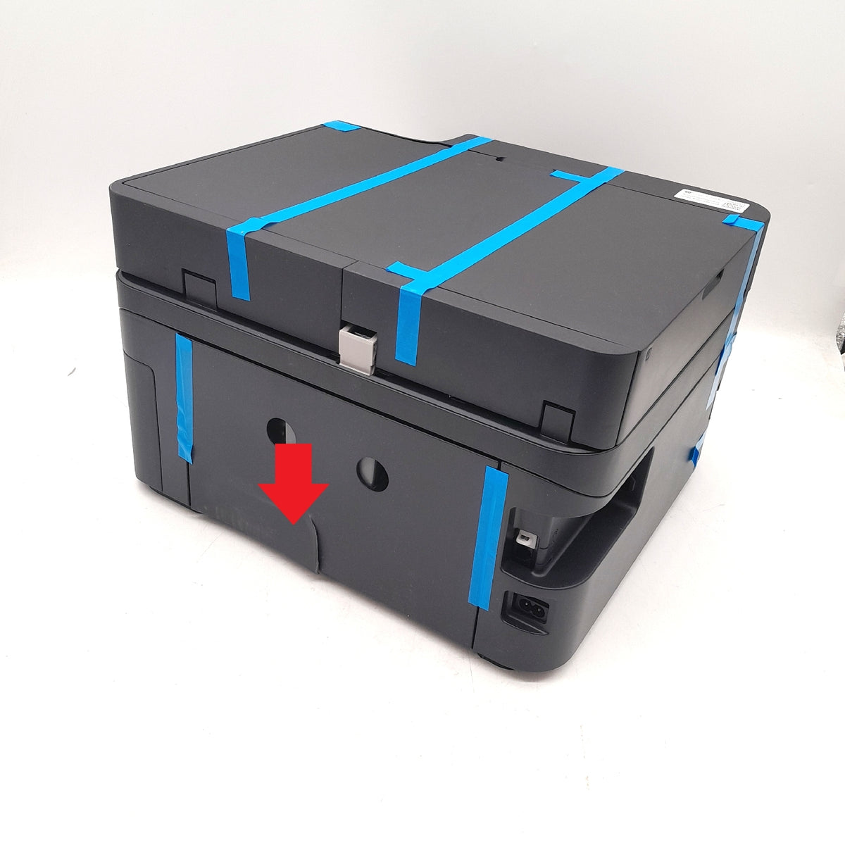 Epson EcoTank ET 4950 Tintentankdrucker Transportschaden Rückseite geb