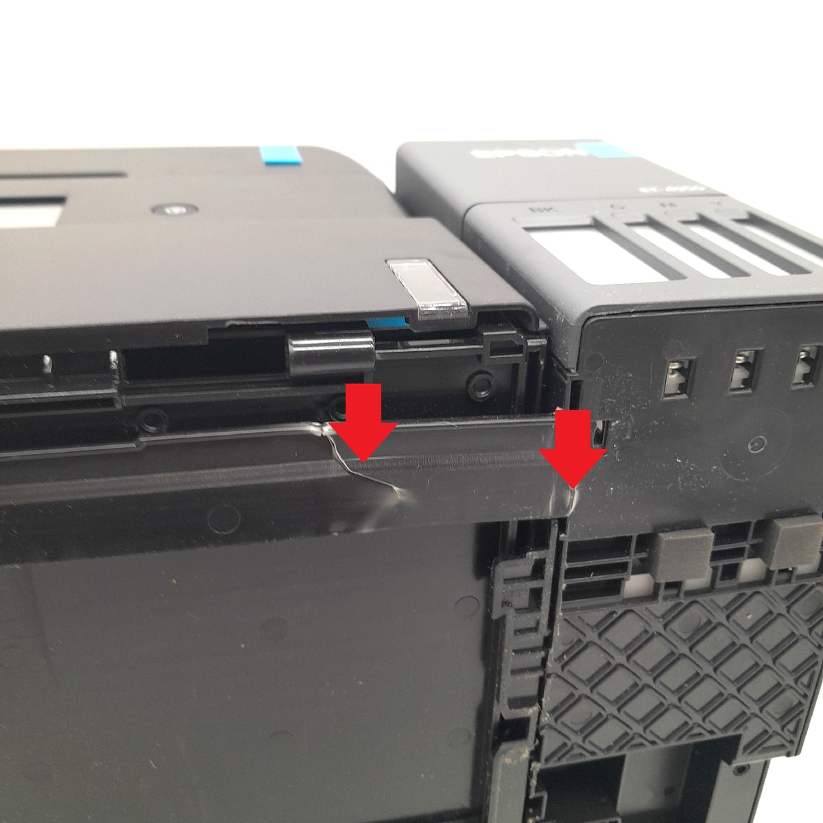 Epson EcoTank ET 4950 Tintentankdrucker Transportschaden Rückseite geb
