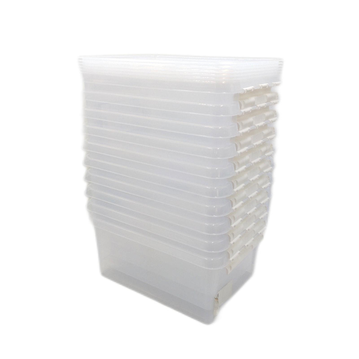 SmartStore 14L Aufbewahrungsboxen Plastik 10 Stück vier Deckel fehlen