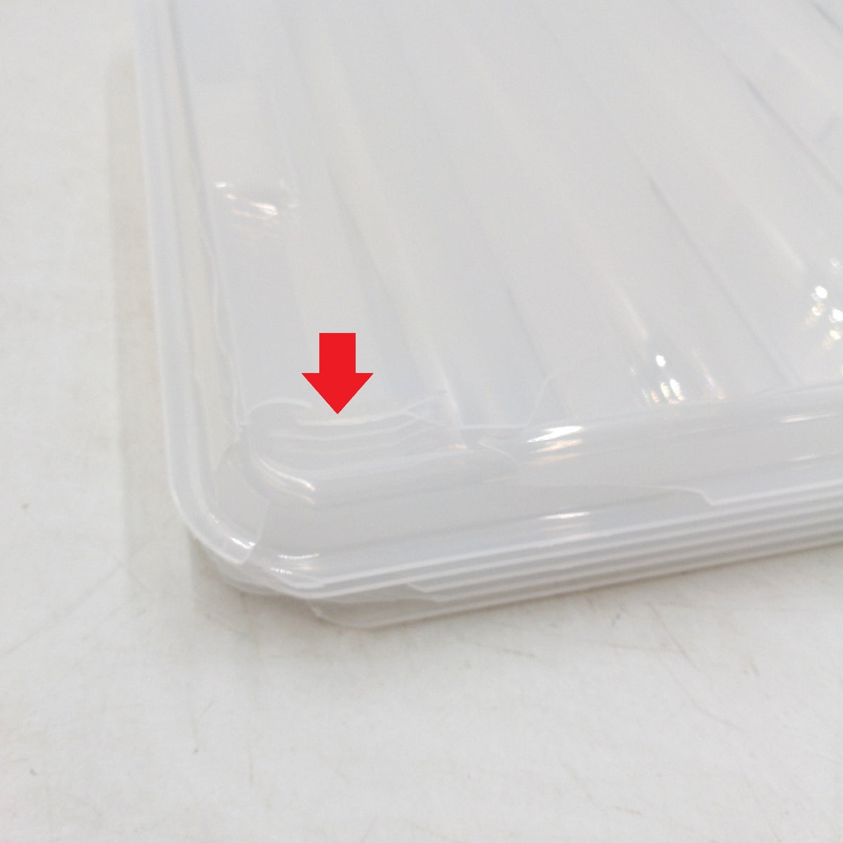 SmartStore 25L Aufbewahrungsboxen Plastik 6er Alle Deckel Gebrochen