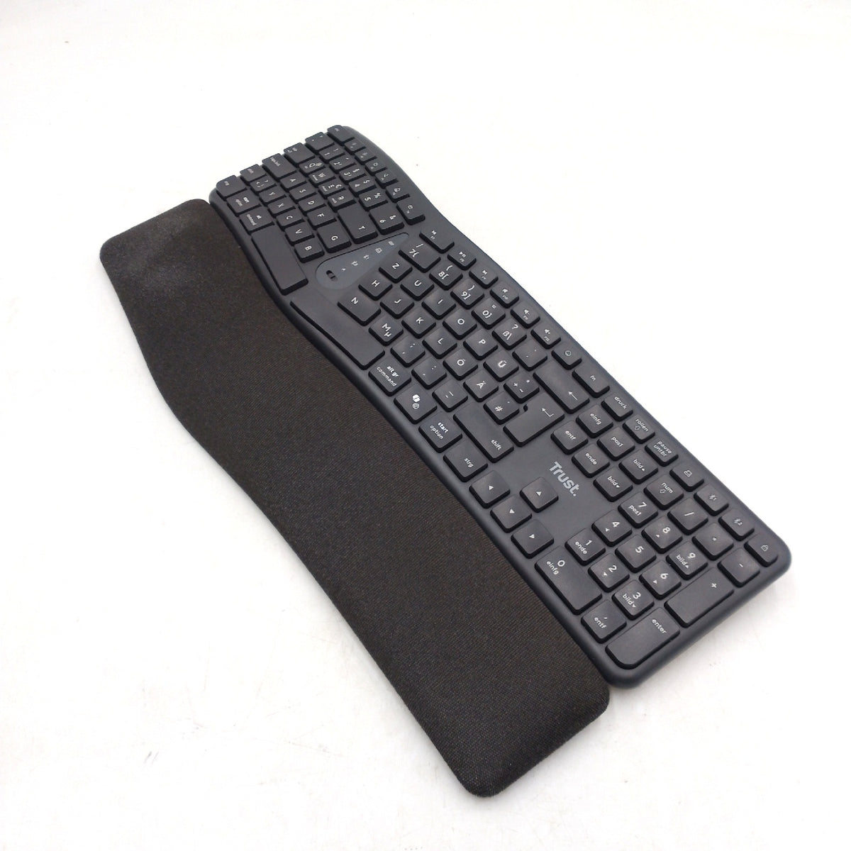 Trust Arvia Leise Ergonomische Kabellose Tastatur QWERTZ Ohne Dongle