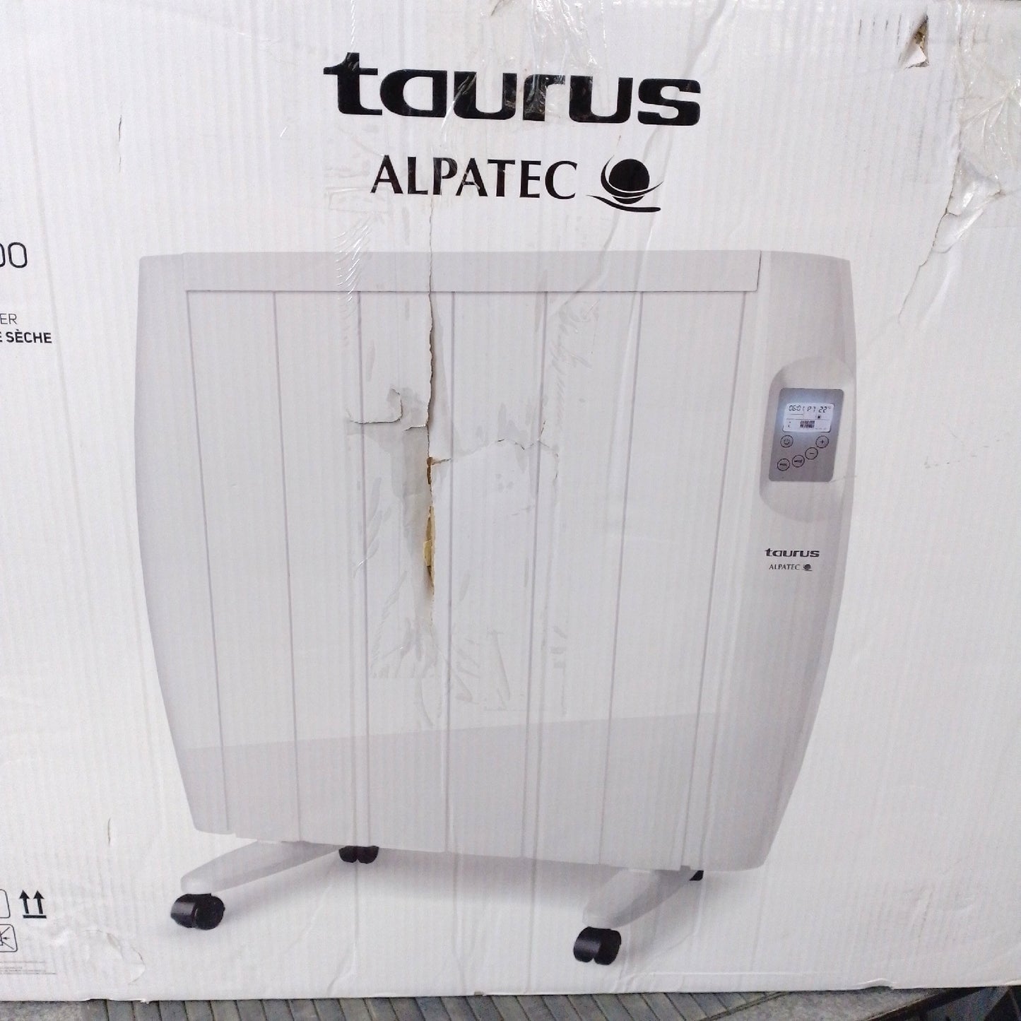 Taurus Trägheitsheizkörper Innenbereich Tallin 1200 Watt Heizleistung Wärmeleistung