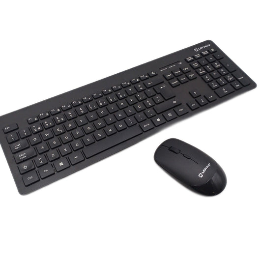 UNYKAch Kabelloses Tastatur- und Maus-Set MK212 Pro Slim 105 Membrantasten