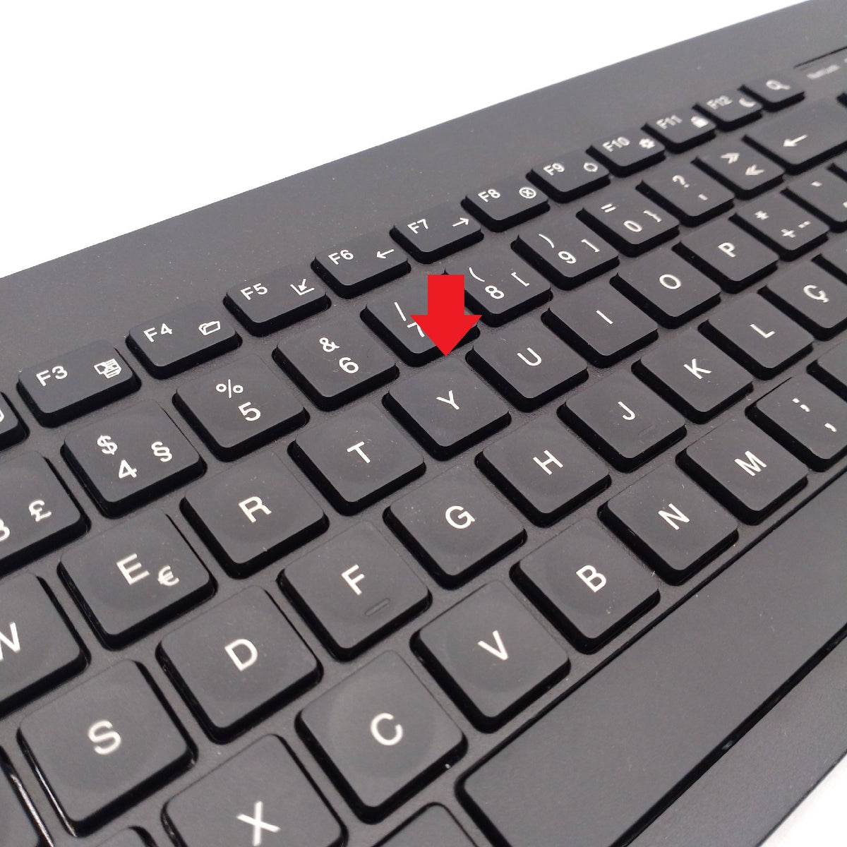 UNYKAch Kabelloses Tastatur- und Maus-Set MK212 Pro Slim 105 Membrantasten