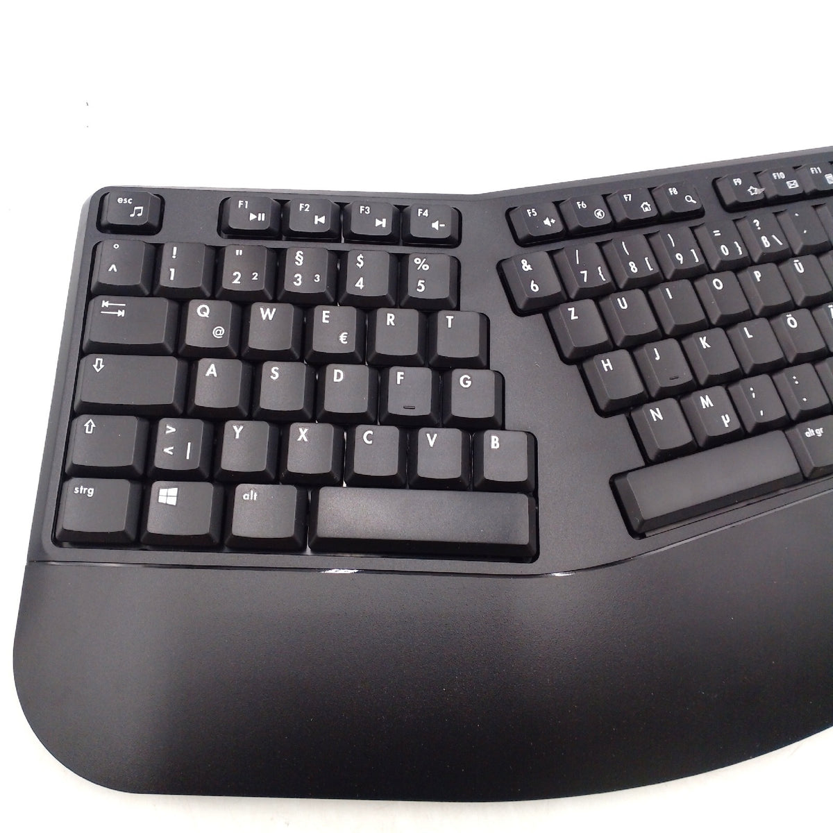 LogiLink Ergonomische Funk Tastatur geteilte Tastatur ohne Maus