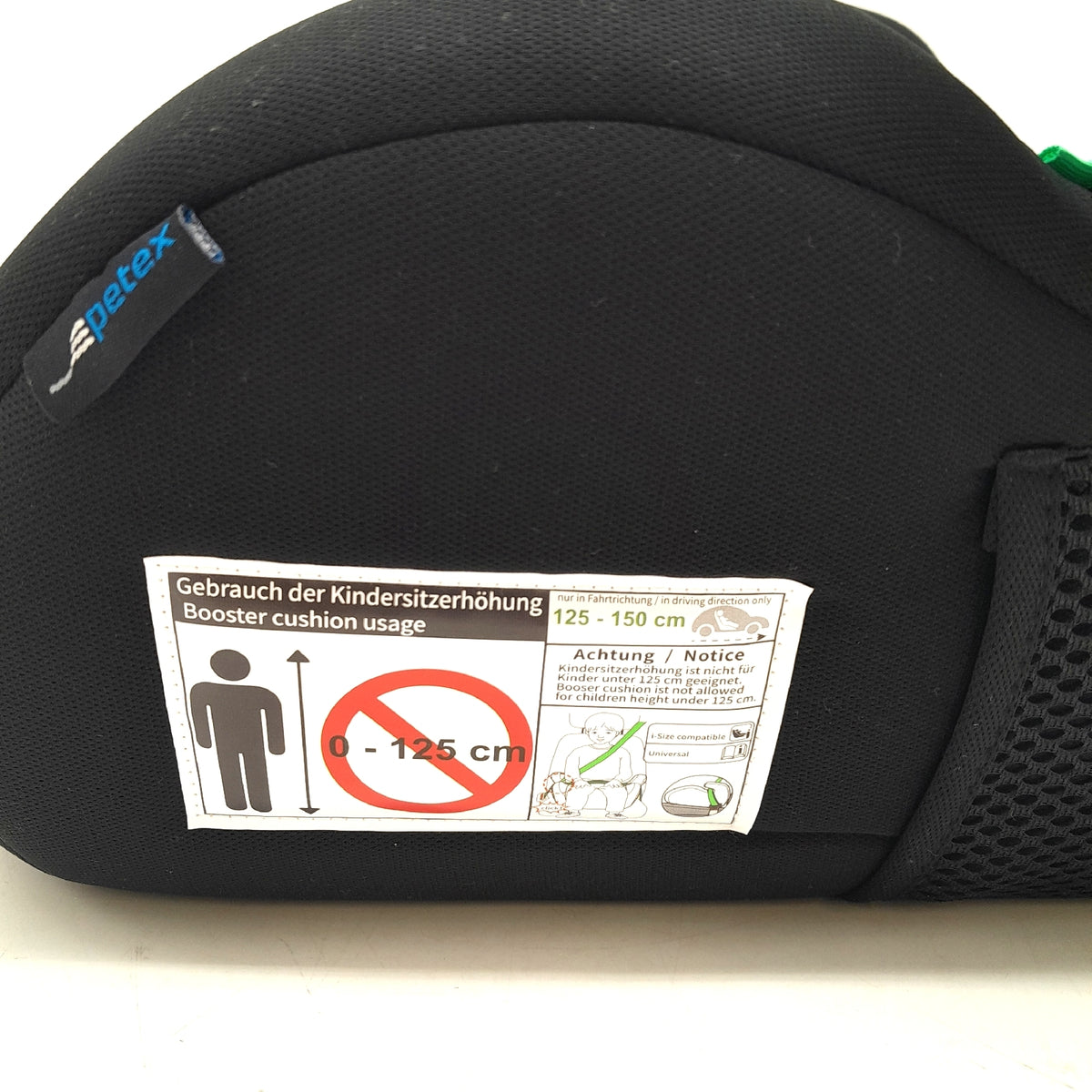 PETEX "Max" Kindersitzerhöhung Sitzerhöhung nach i-Size Norm R129 Automotive