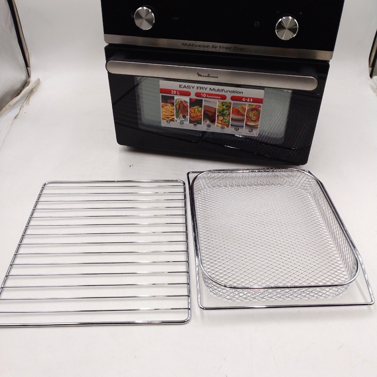 Moulinex Easy Fry Heißluftfritteuse, Multikocher und Backofen, 20 l, 10 Programme