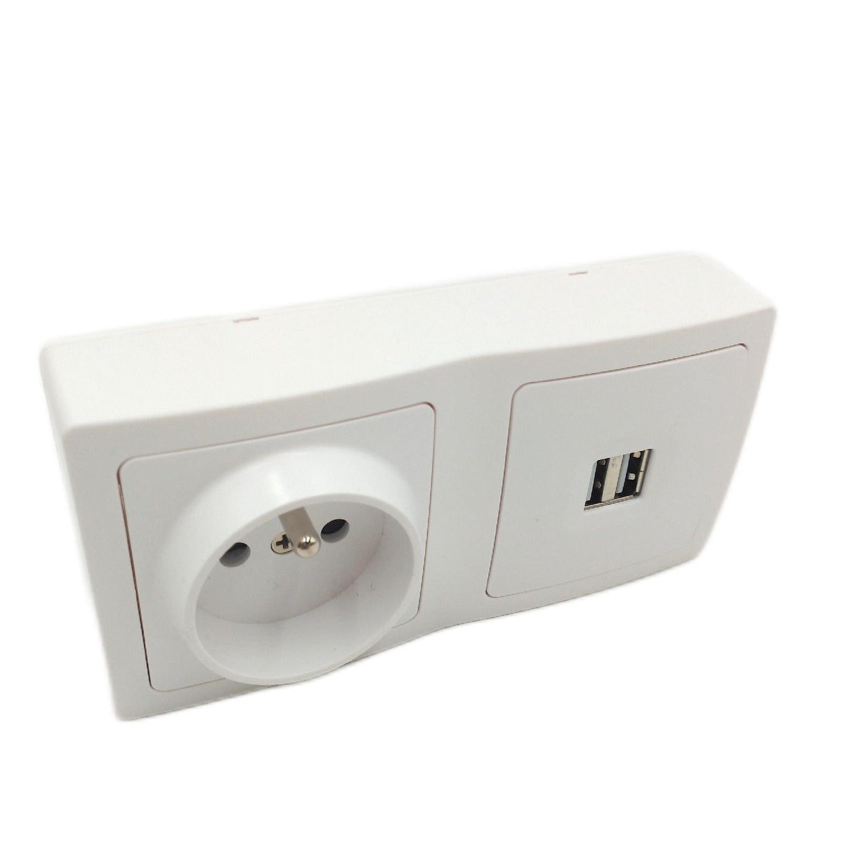 Standardsteckdose Schalter Elektroinstallation Zubehör für Haus Ein Ein Aus Flachsteckdose Installation
