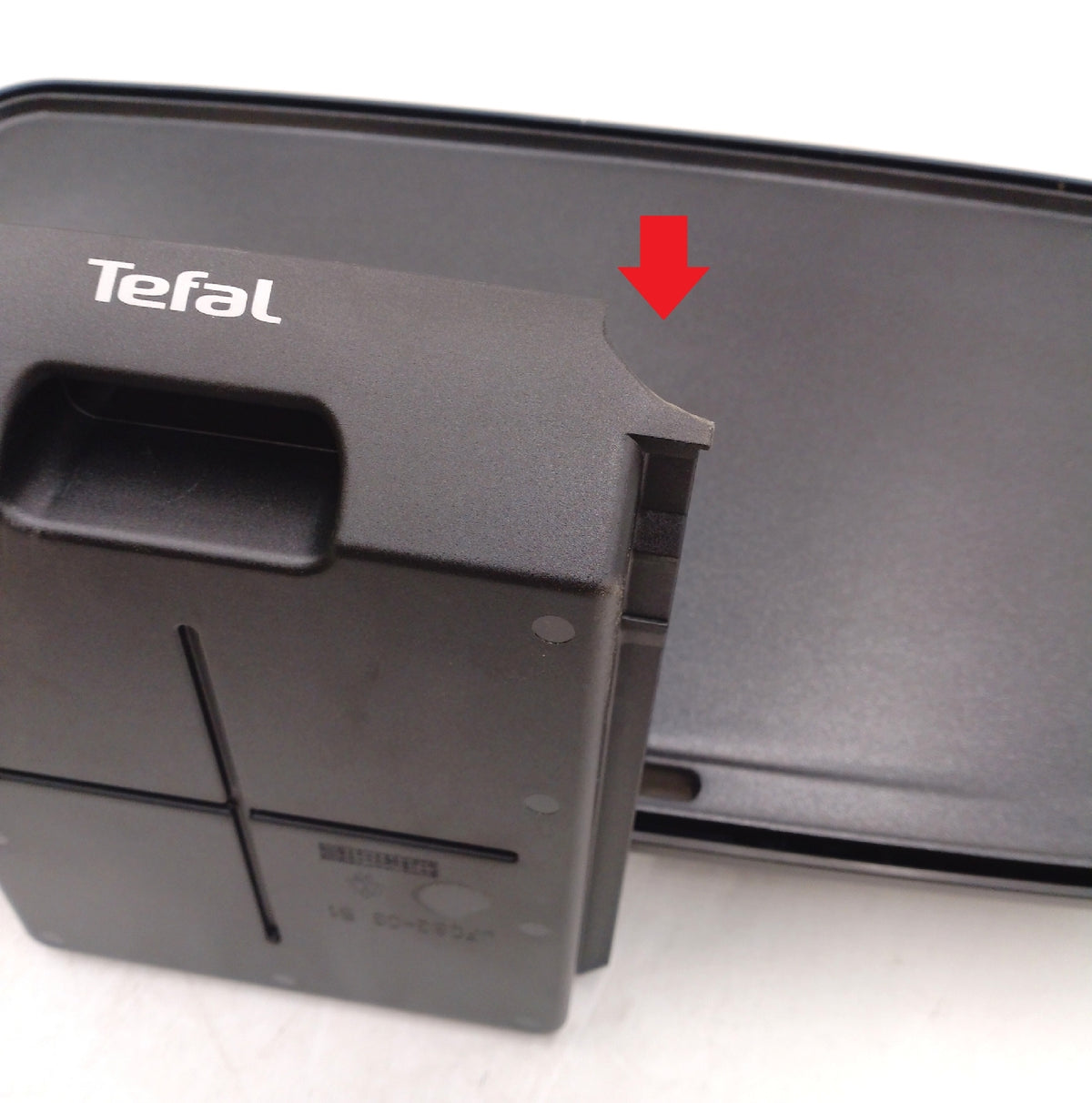 Tefal CB501812 Plancha Elektrischer Tischgrill 2000 W extra große Grillfläche Antihaftbeschichtung Thermostat schwarz