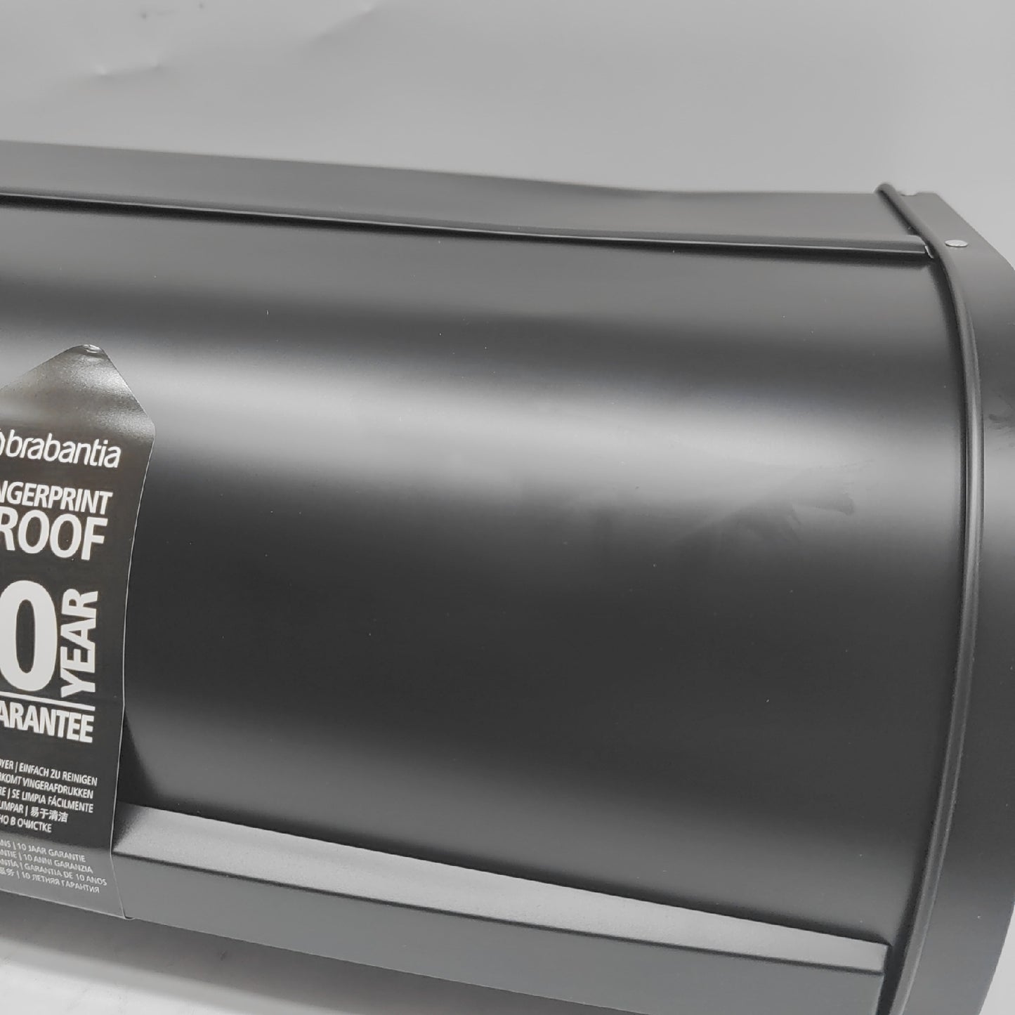 Brabantia Roll Top Brot Box groß Delle siehe Fotos Transportschaden