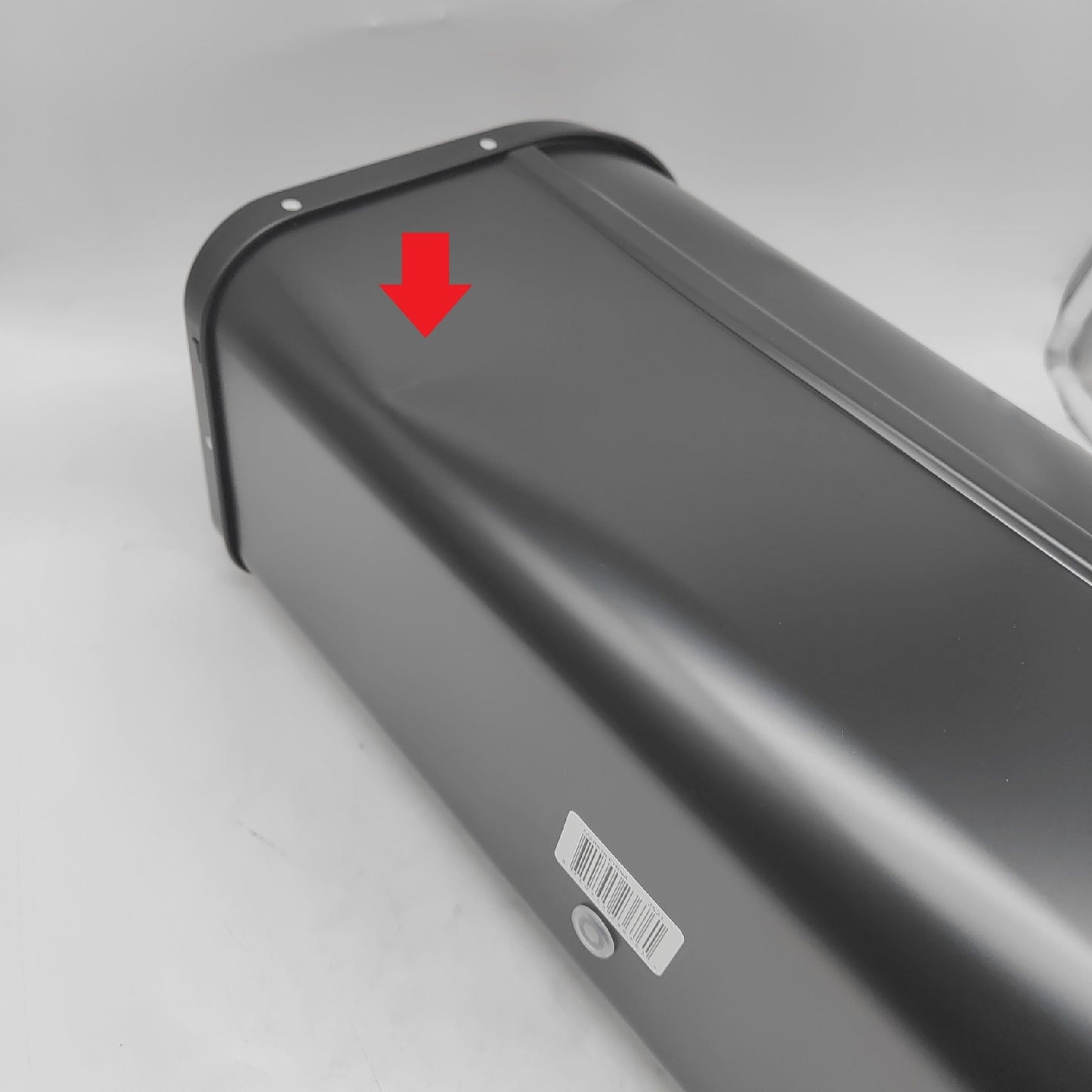 Brabantia Roll Top Brot Box groß Delle siehe Fotos Transportschaden