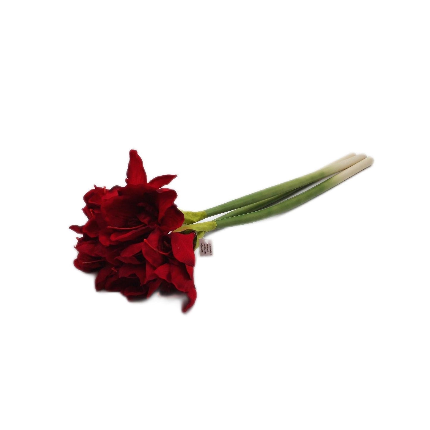 Flair Kunststielblume Deko Amaryllis naturgetreue Blüte Wohnaccess
