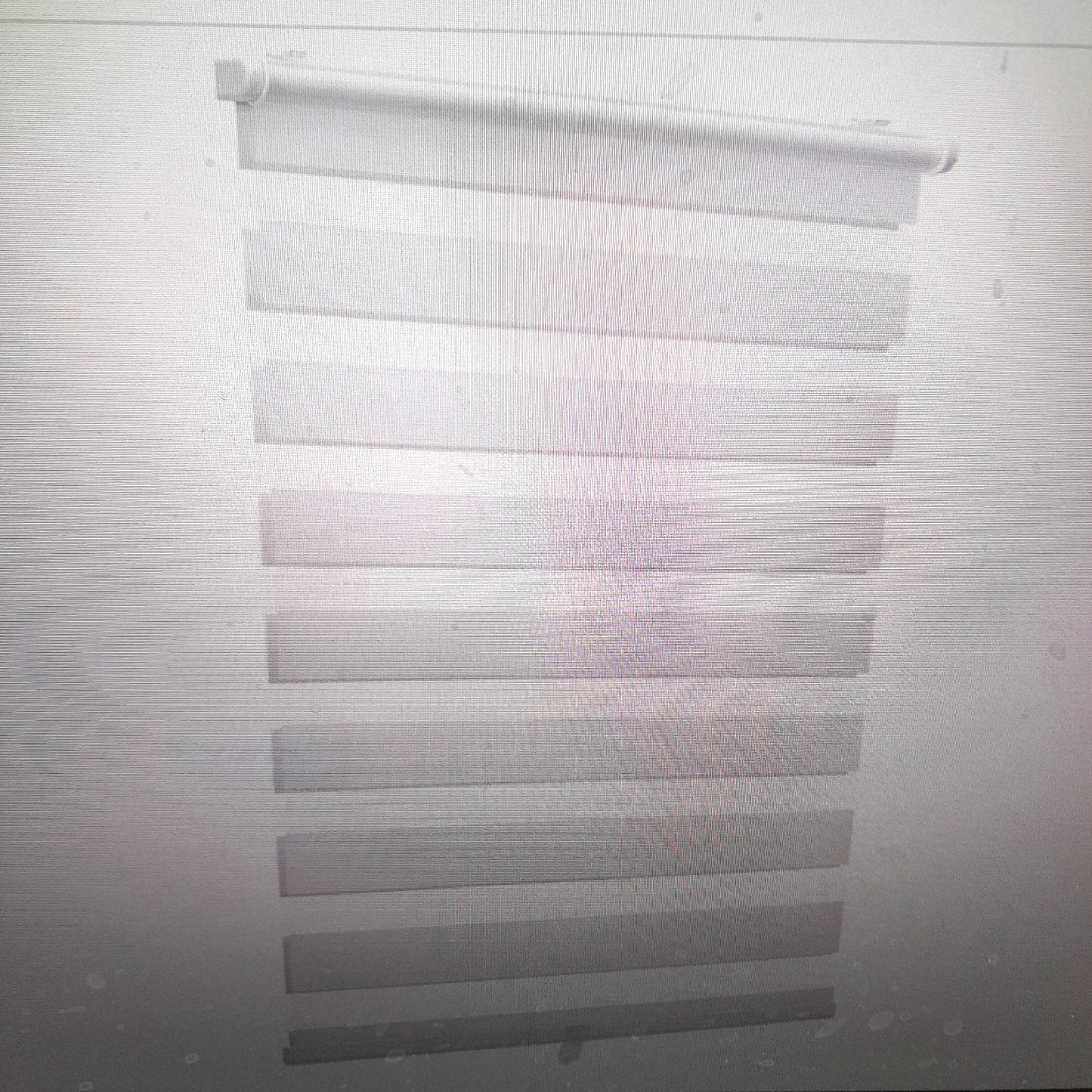 Sekey Doppelrollo Klemmfix Duo Rollo Fensterdekoration Schnurlos ohne Bohren
