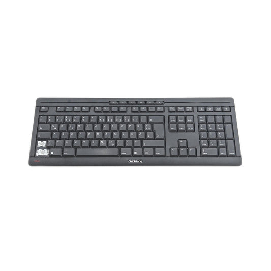 Cherry Stream Wireless Tastatur Deutsch Schwarz Ohne Strg Shift Kein Dong