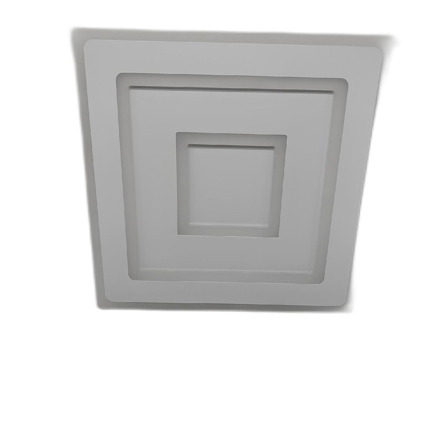 Comely LED Deckenleuchte Beleuchtung Wohnzimmer Modell 52W Dimmbar Quadrat Weiß Lam