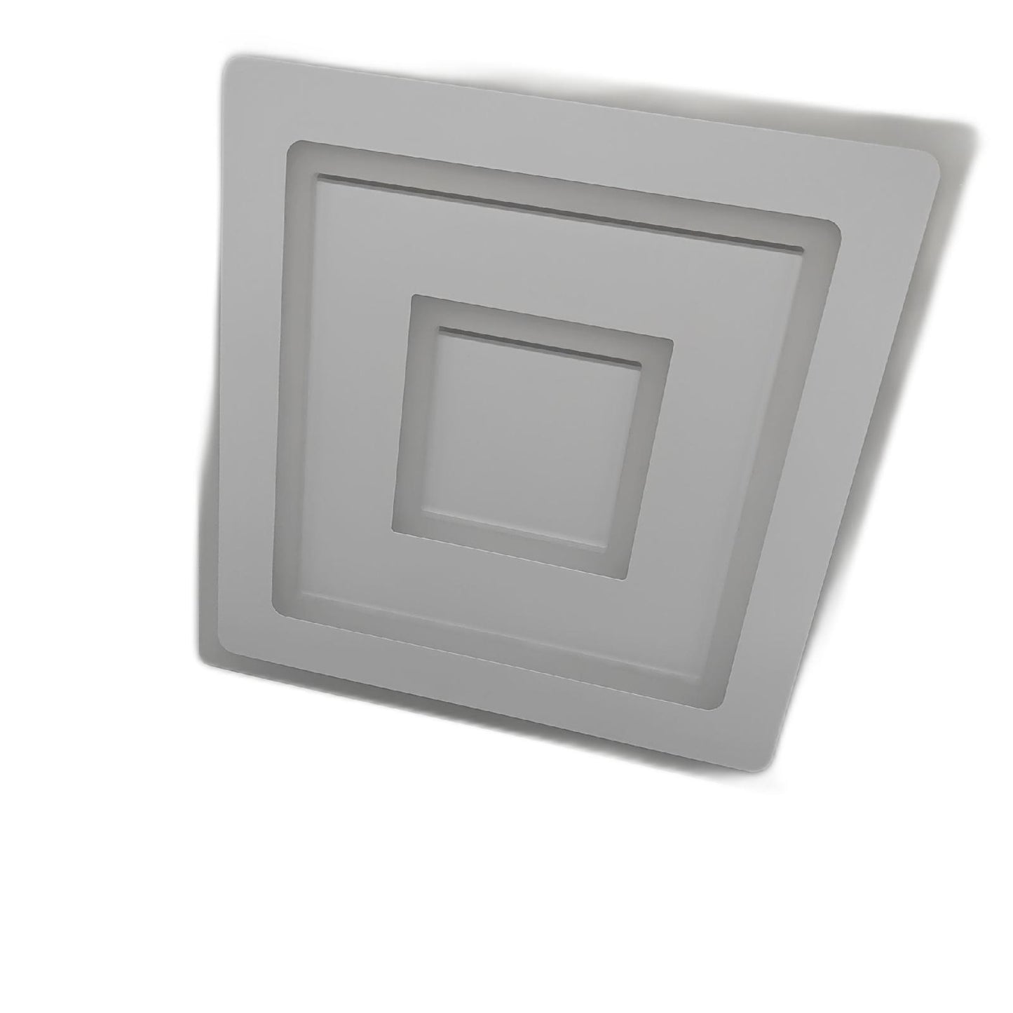 Comely LED Deckenleuchte Beleuchtung Wohnzimmer Modell 52W Dimmbar Quadrat Weiß Lam