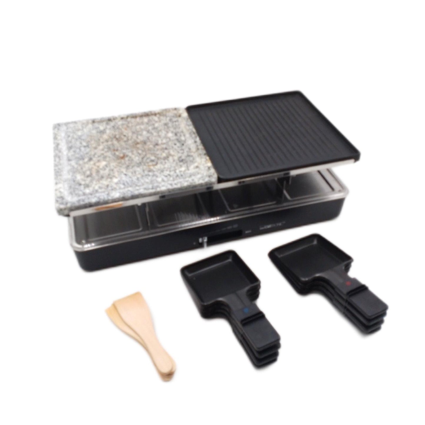 Clatronic Grillplatte Zubehör Küche Raclette Grill für vielseitiges Kochen