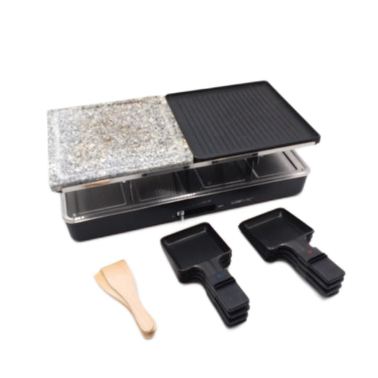 Clatronic Grillplatte Zubehör Küche Raclette Grill für vielseitiges Kochen