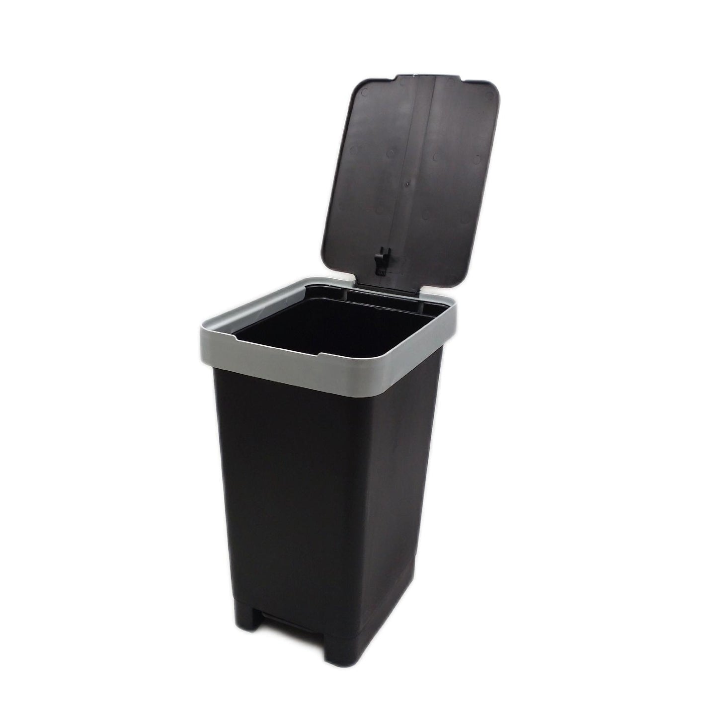 TATAY Mülleimer Haushalt Abfallbehälter Smart 25L Pedal Komfort Küche
