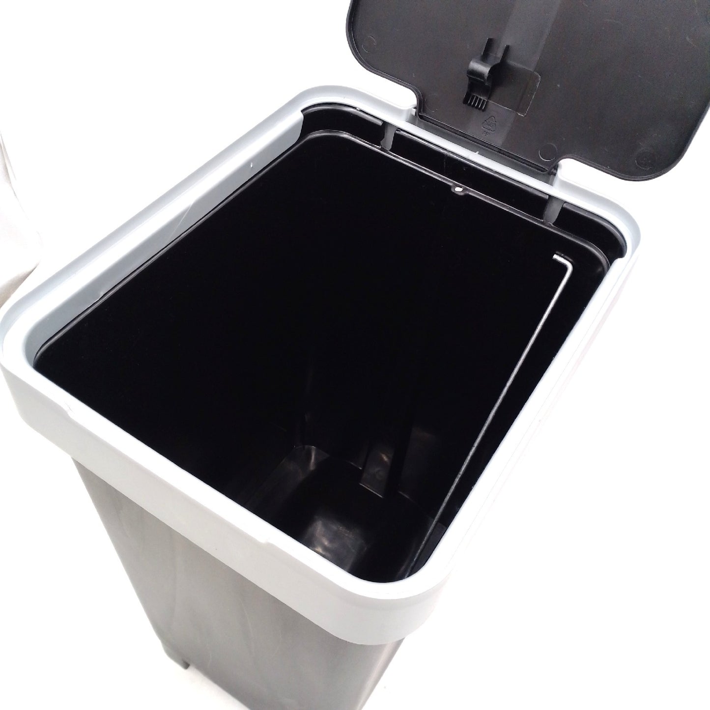 TATAY Mülleimer Haushalt Abfallbehälter Smart 25L Pedal Komfort Küche
