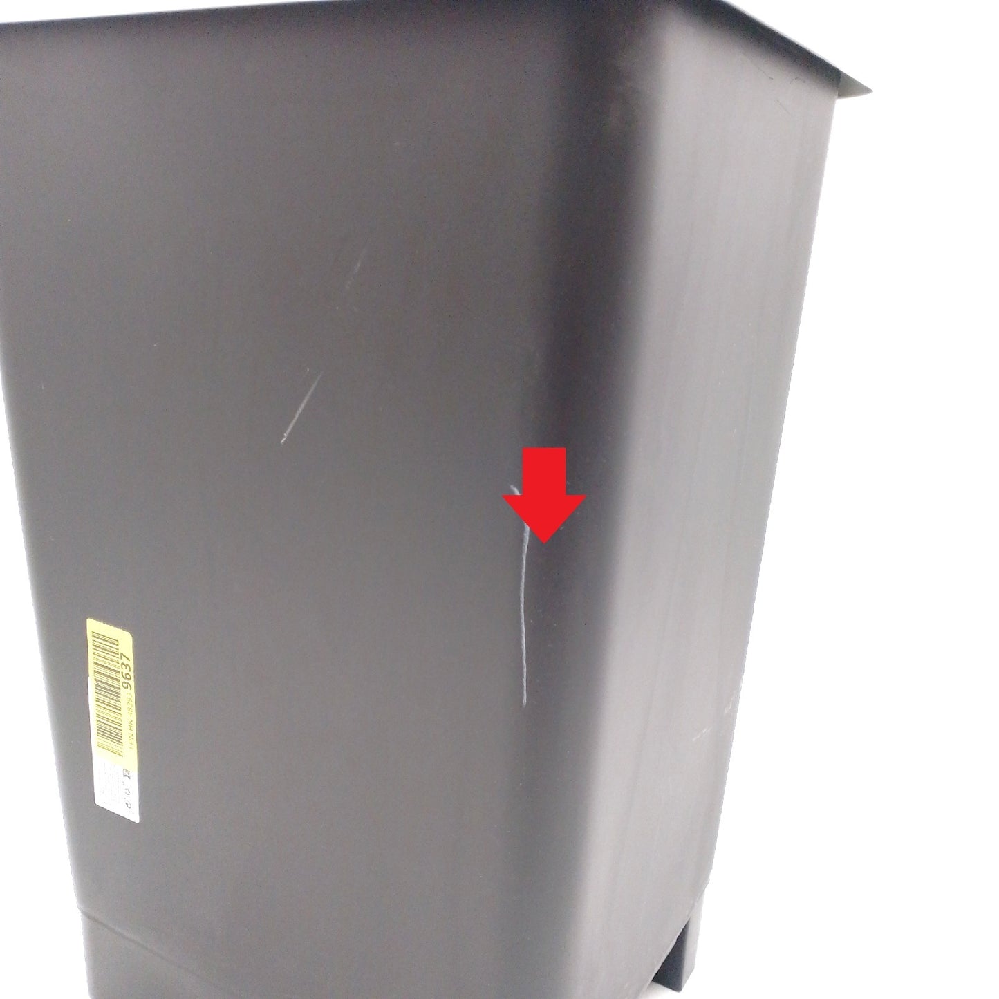 TATAY Mülleimer Haushalt Abfallbehälter Smart 25L Pedal Komfort Küche