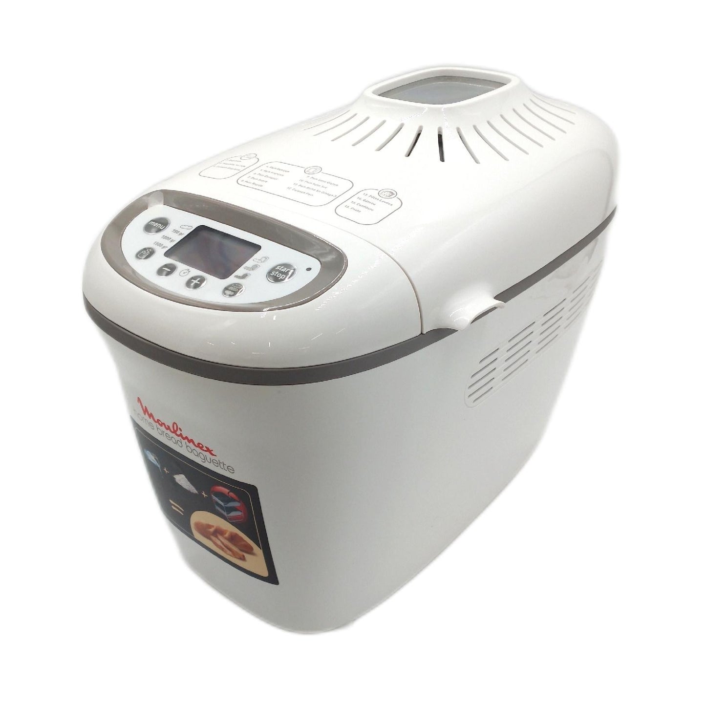 Moulinex OW610110 Brotbackautomat 1650W 15kg Weiss Transports