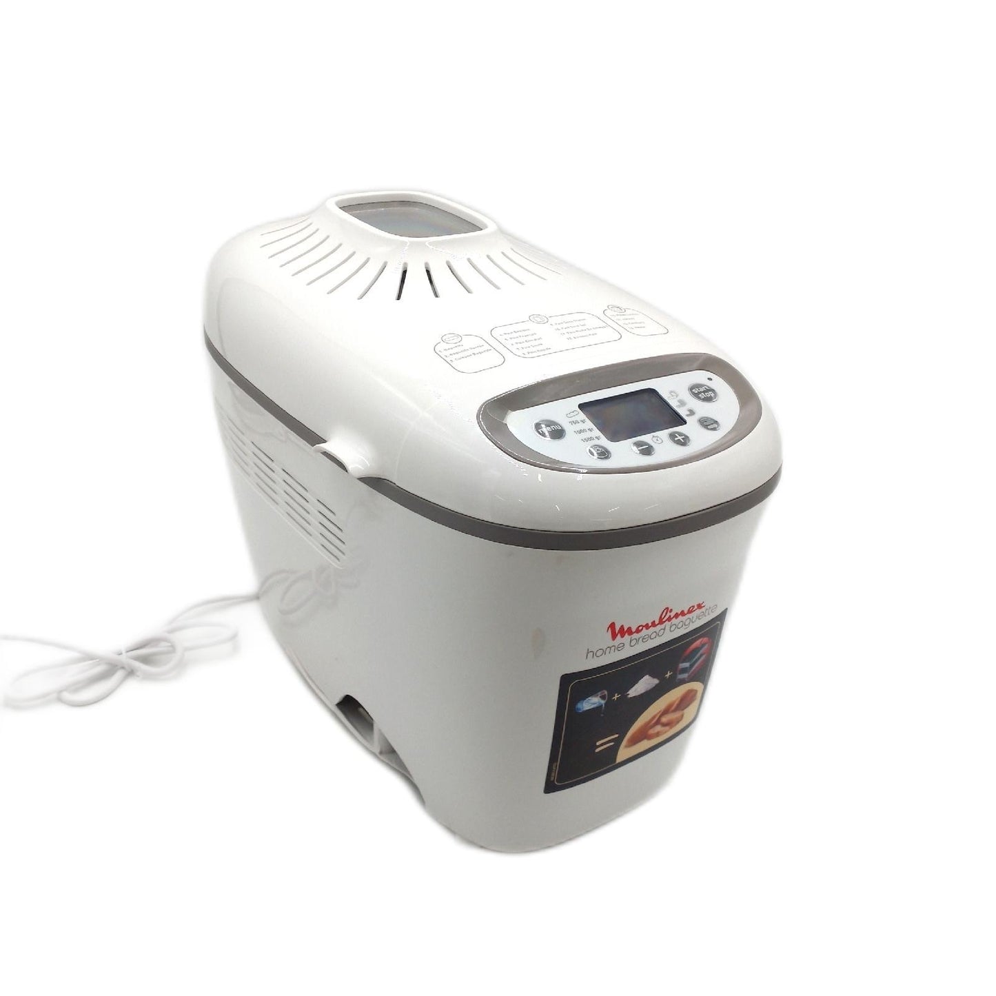 Moulinex OW610110 Brotbackautomat 1650W 15kg Weiss Transports