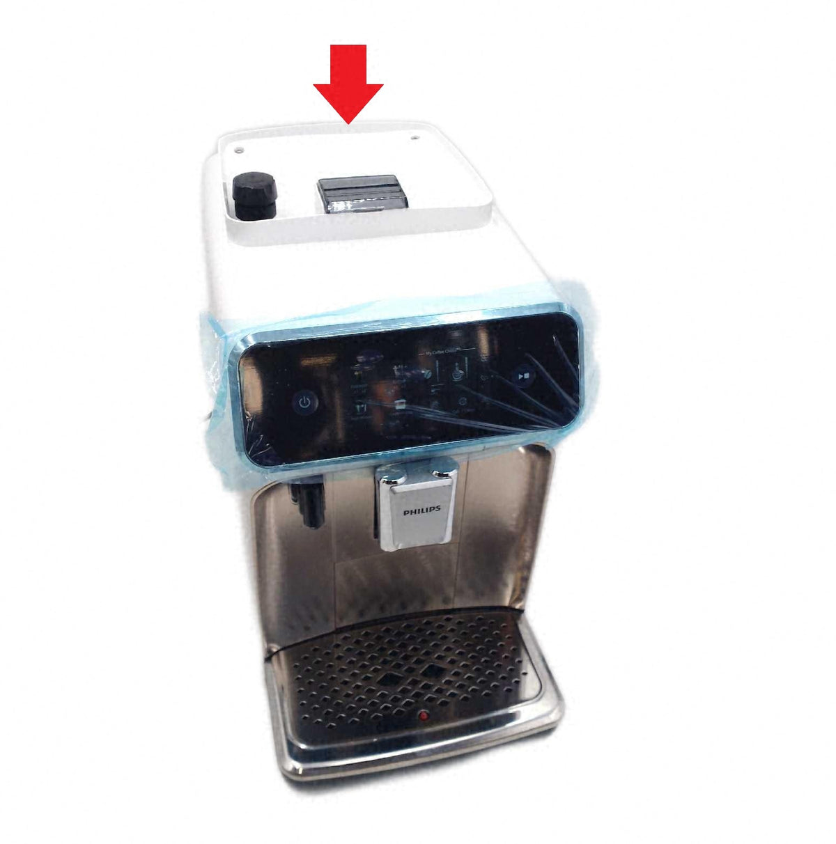 Philips 2300 Serie Vollautomatische Espressomaschine 4 Getränke Unvollständig Deck