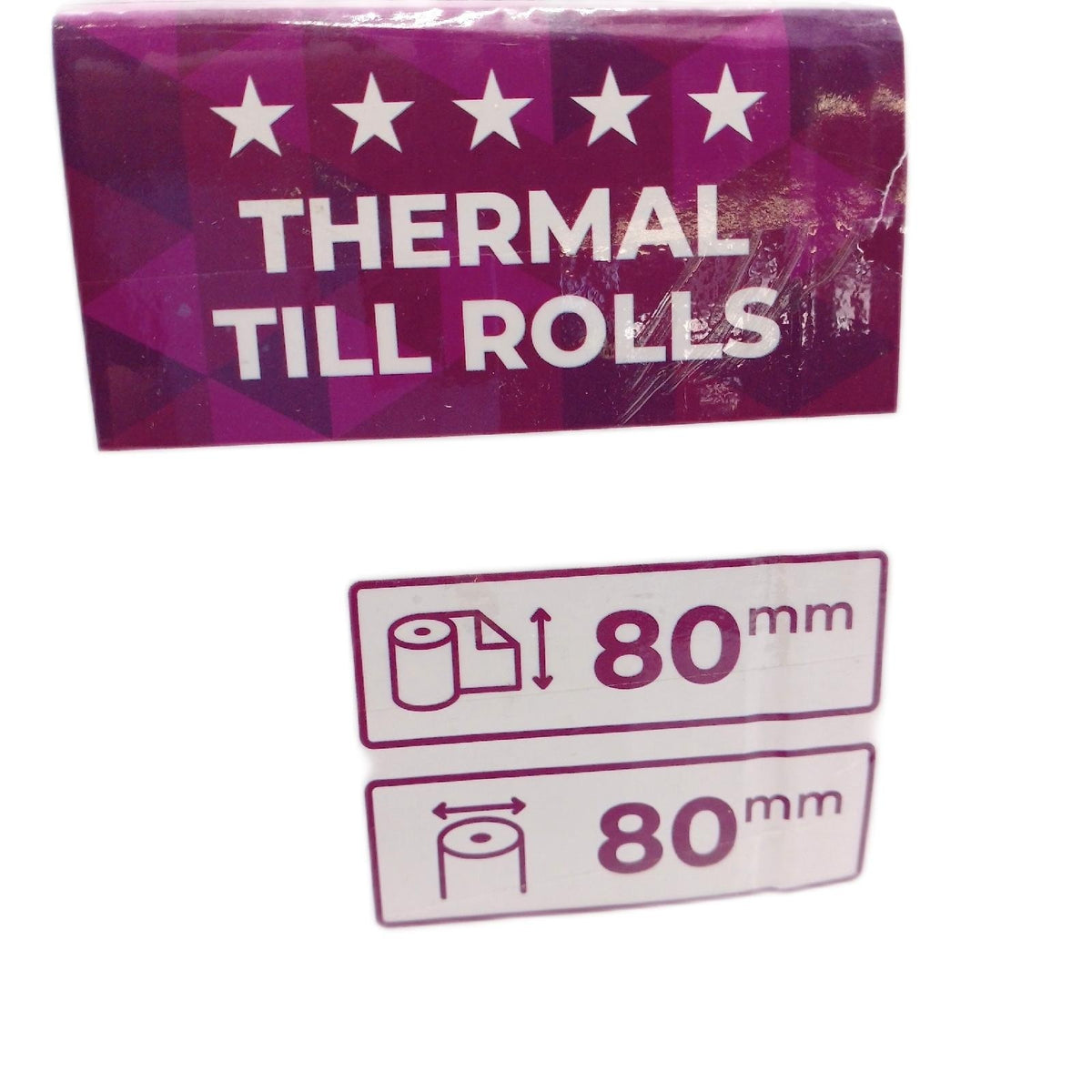 Thermorollen 80mm x 80m x 12mm 44 Kassenrollen Bon